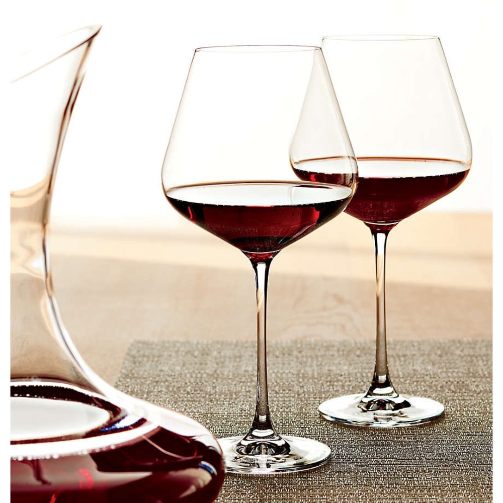 Crate and Barrel Hip 31-Oz. Large Red Wine Glass, set of 8
